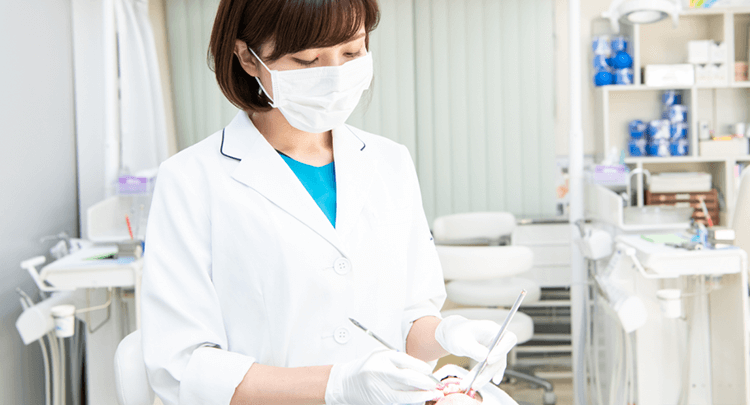 女性歯科医師在籍